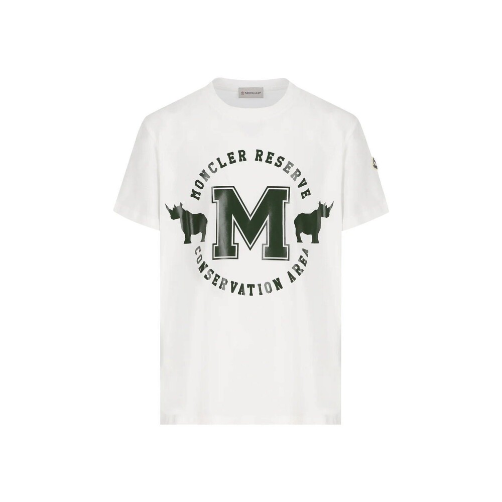 Moncler Enfant graphic-print cotton T-shirt
